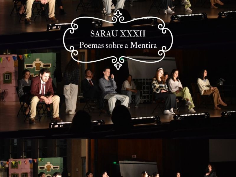 Poemas sobre a Mentira — Sarau&nbsp;XXXII