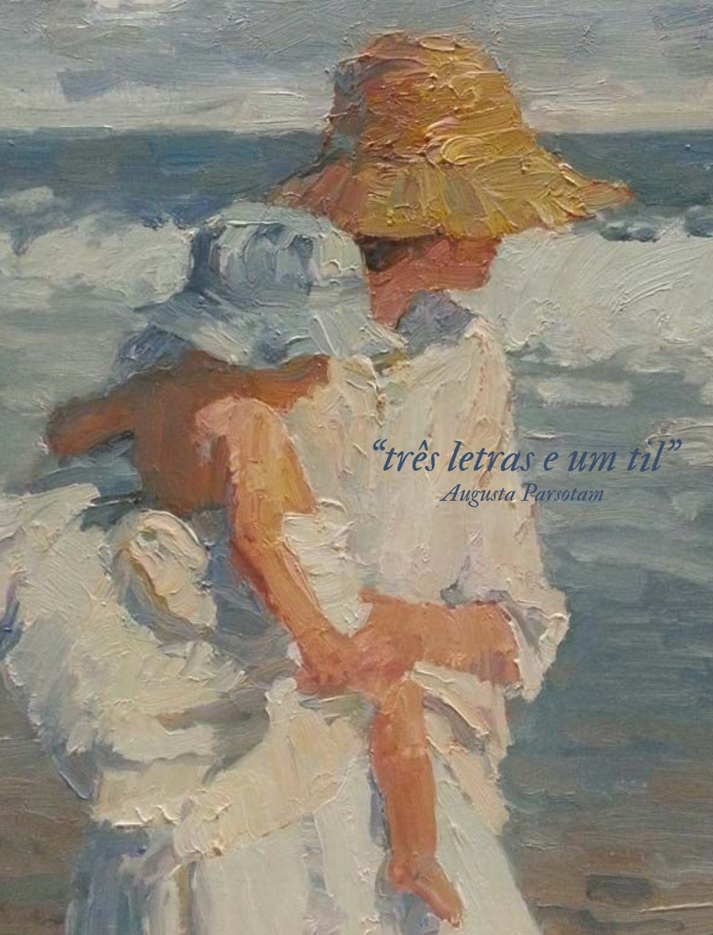 três letras e um til